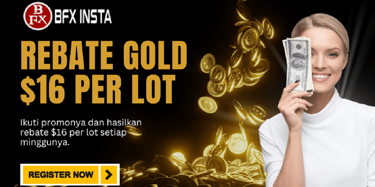 Rebate Gold 16$/Lot